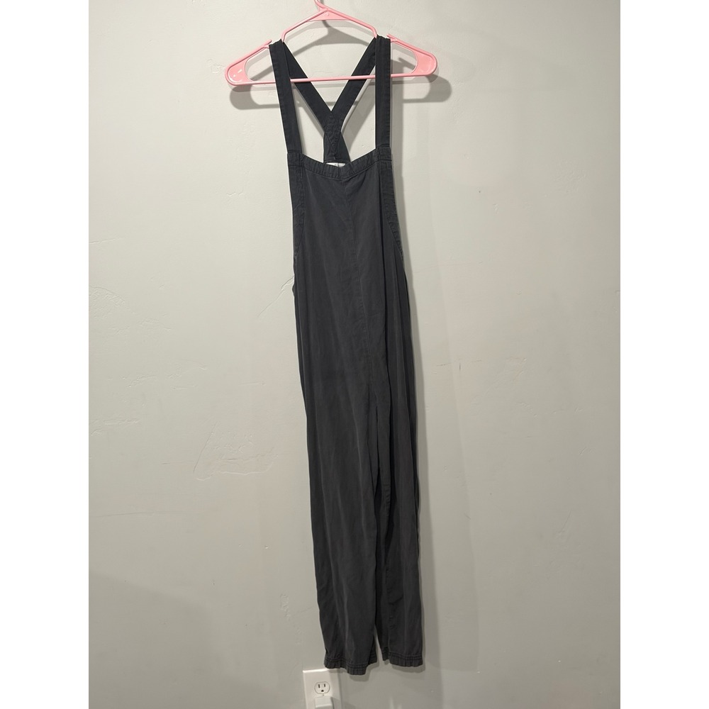 Urban Outfitters Charcoal Grey Cross Back Slouchy Harem Jumpsuit XS